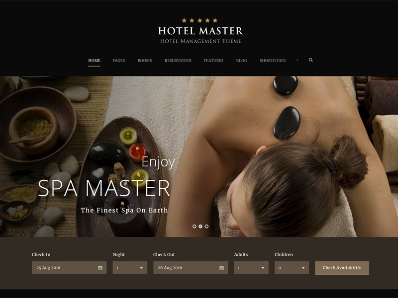 Temi WordPress siti per alberghi - Hotel Master