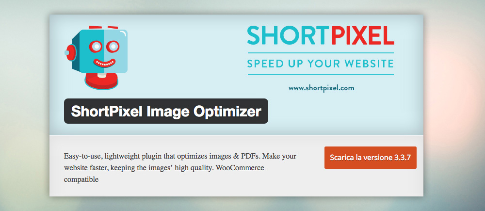 Come ottimizzare immagini wordpress - Shortpixel
