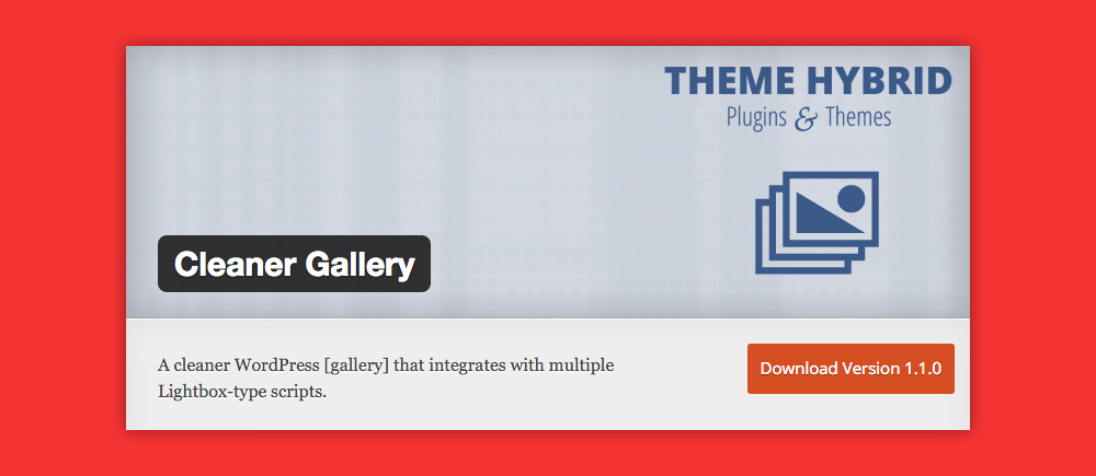 Come inserire Gallery WordPress: Cleaner Gallery