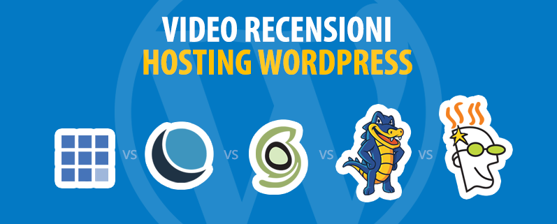Hosting WordPress: video recensioni