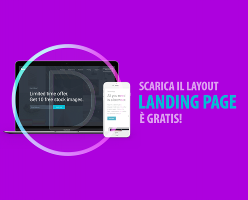 layout landing page divi gratis