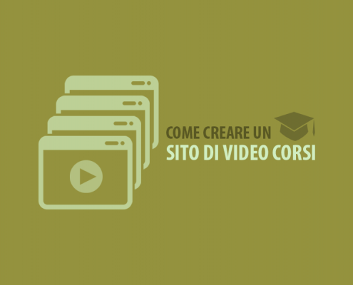 Come creare un sito di video corsi