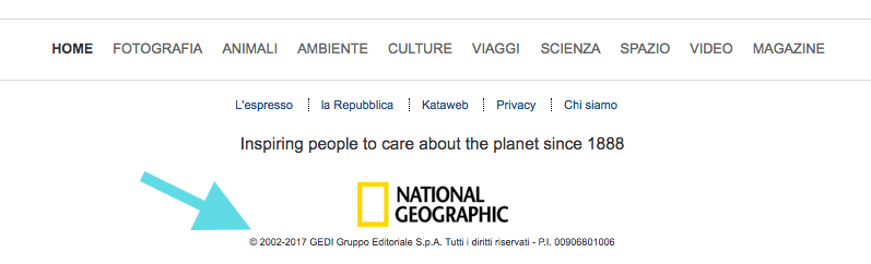 copyright footer national geographic