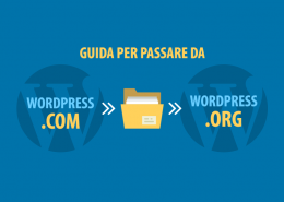 passare da wordpress.com a wordpress.org